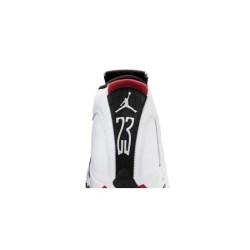 Air Jordan 14 orteil Blanc/Rouge Protection