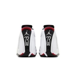Air Jordan 14 orteil Blanc/Rouge Protection